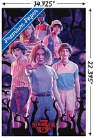 Netflix Stranger Things: Season 3 - Group Wall Poster, 14.725" x 22.375"