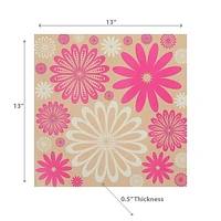 20 Pack Luncheon 3 Ply Napkin Mod Daisy - Ensemble De 6