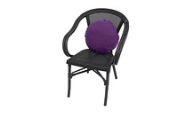 Coussin d'appoint rond - 16 x 16 x 6"