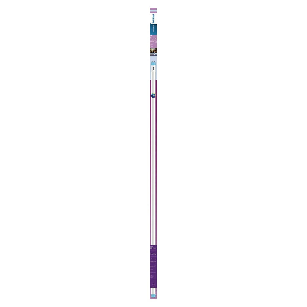 Philips Ampoule à économie d'énergie LED T8 Bi-Pin 32W, blanc froid (4000K) DEL 32W T8 48" CW