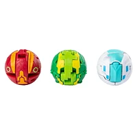 Bakugan, Starter Pack 3 personnages, Ventus Garganoid, Créatures transformables à collectionner, à partir de 6 ans