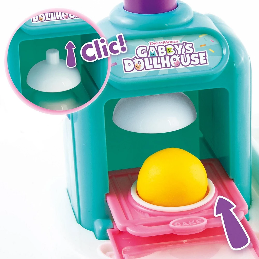 Cuisine Cakey Cat de Gabby Dollhouse Dough