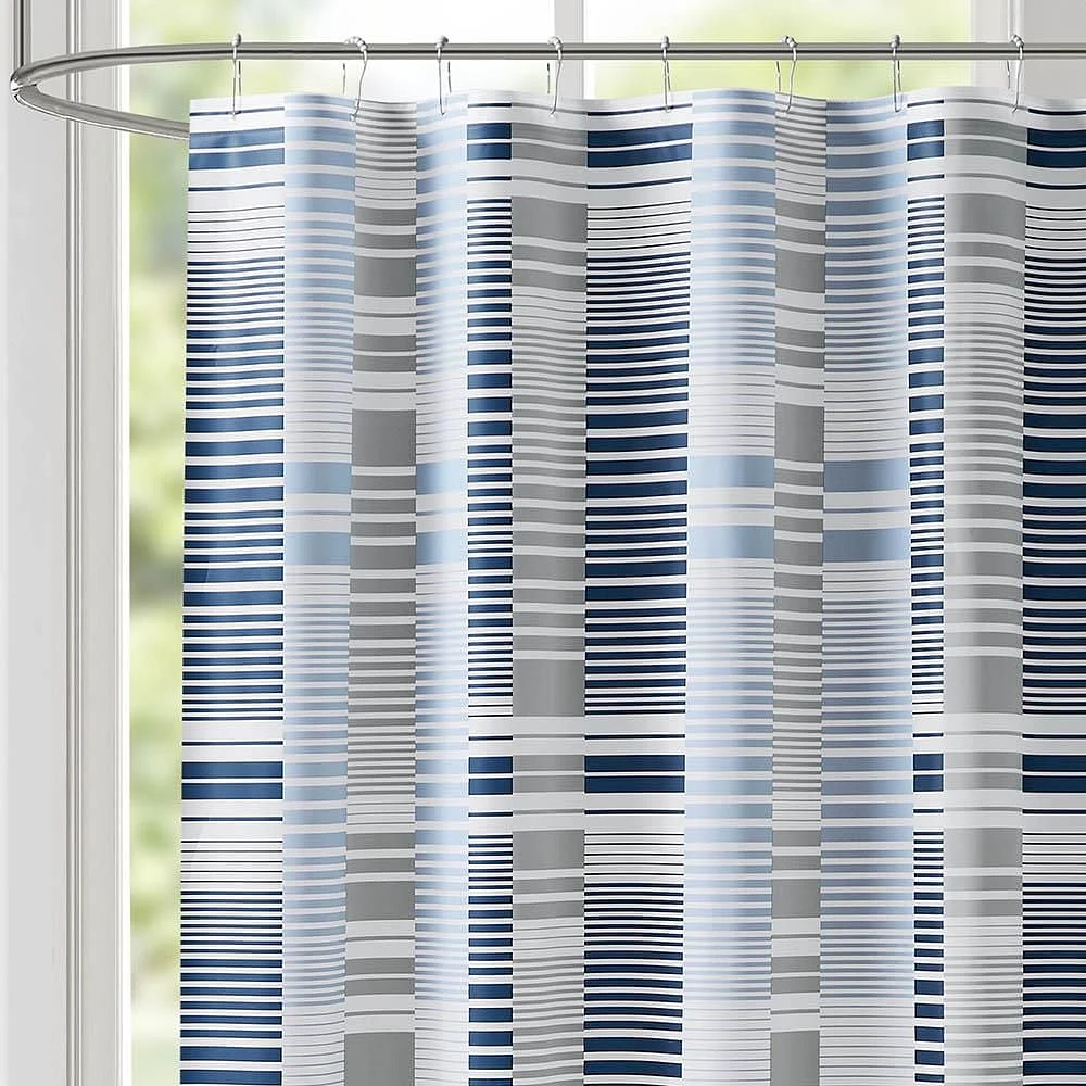 Mainstays 15 piece Shower Curtain and Bathroom Accessories Set