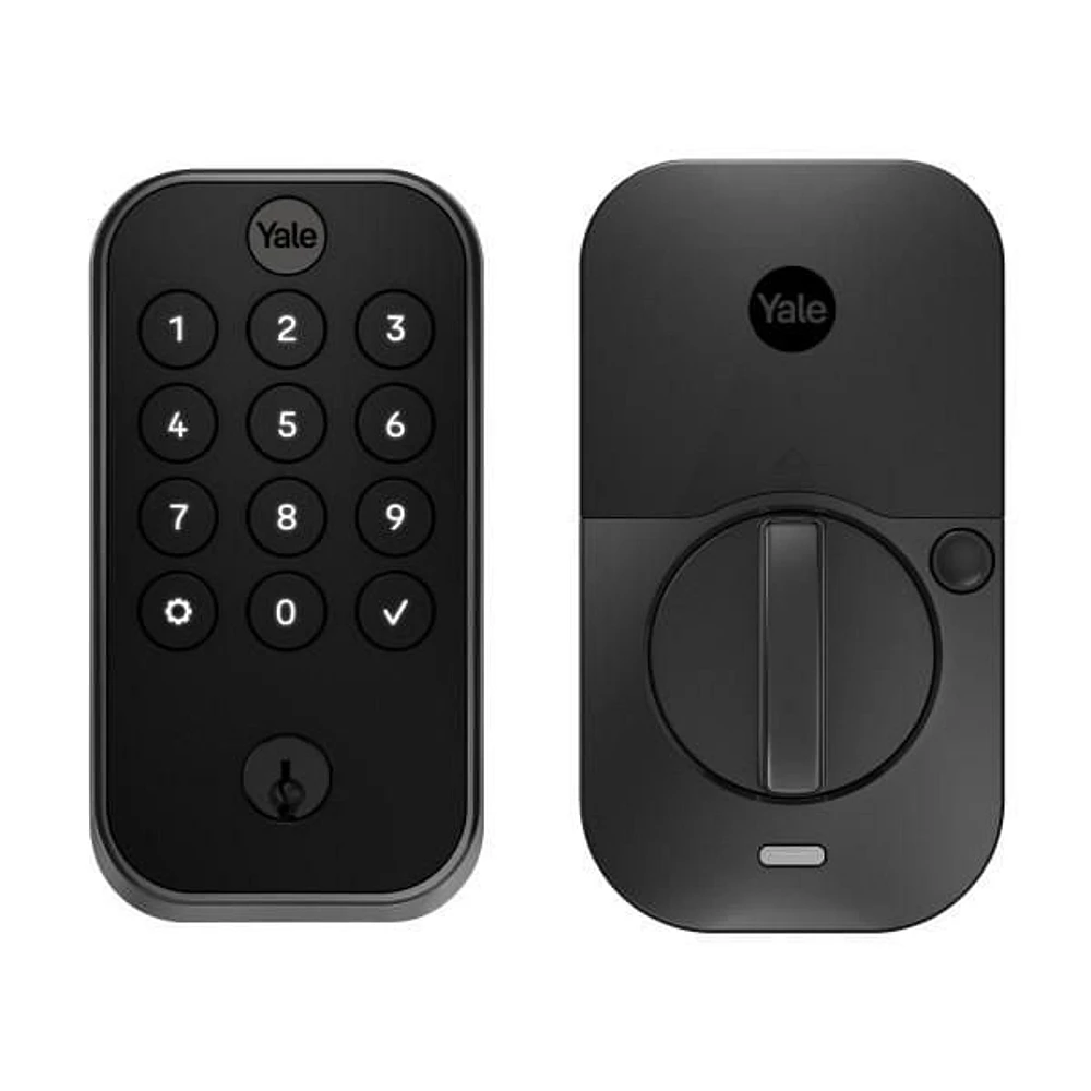 YALE ASSURE LOCK 2 WI-FI KEYPAD BLACK SUEDE