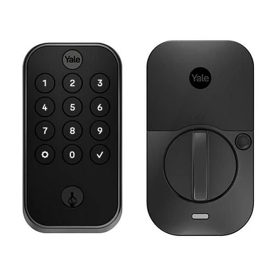 YALE ASSURE LOCK 2 WI-FI KEYPAD BLACK SUEDE