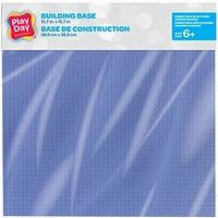 Plaque de base bleu Play Day de 15.7"