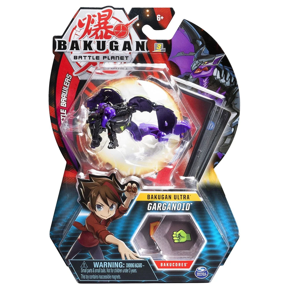 Bakugan, Garganoid, Créature transformable à collectionner de 7,5 cm, à partir de 6 ans