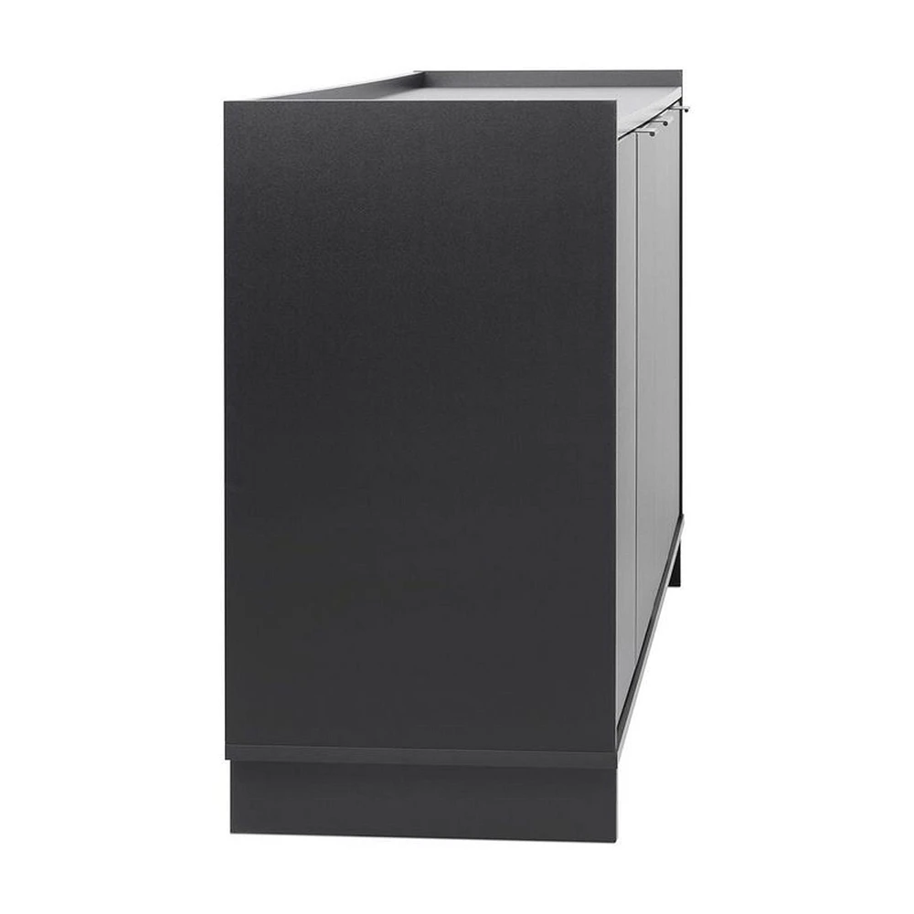 Prepac Buffet 4 portes Simply Modern Blanc