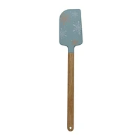HOLIDAY TIME SNOWFLAKE DESIGN SILICONE SPATULA