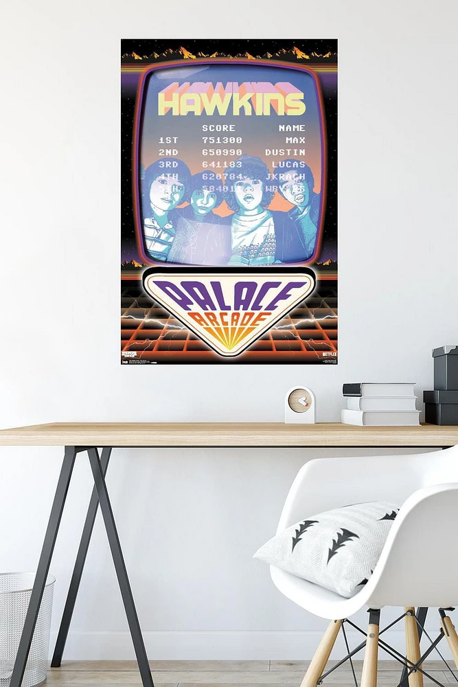 Netflix Stranger Things: Season 2 - Palace Arcade Wall Poster