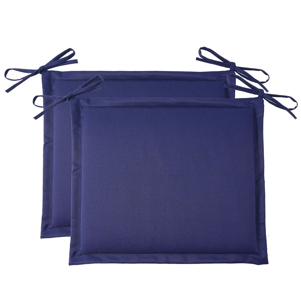 Coussins de siège rouge (Paquet de 2)
