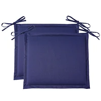 Coussins de siège rouge (Paquet de 2)