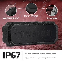 Wicked Audio Growl Rugged Bluetooth Speaker