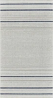 Rug Branch Maise Abstract Indoor Outdoor Area Rug, Cream Blue, Modern - Entryway, Hallway, Bathroom, and Kitchen