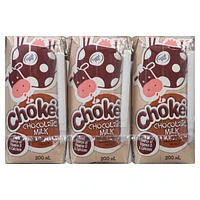 CHOKEO 1% UHT CHOCOLATE MILK, 3 x 200ml