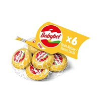 Mini Babybel Swiss Cheese Snacks 6P, 6 Portions, 120 g