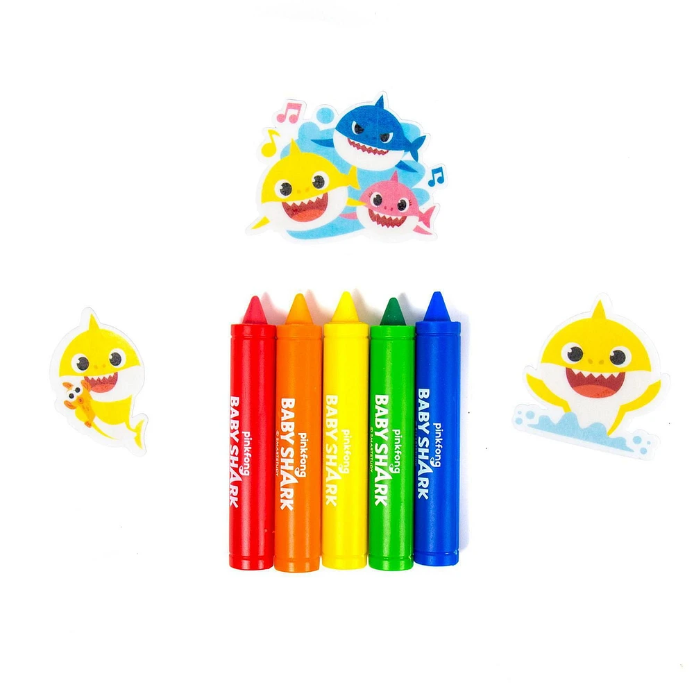 Baby Shark Bath Art Creations