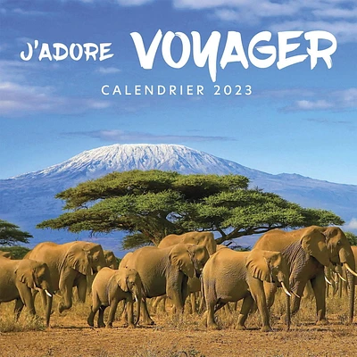 J'adore voyager 2023 Square FRENCH BTCA