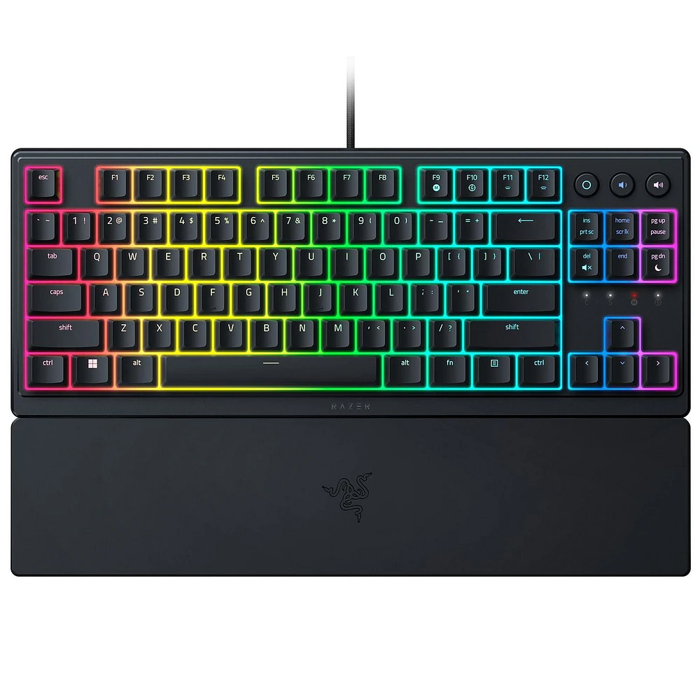 Razer Ornata V3 Tenkeyless – Compact Low Profile Gaming Keyboard