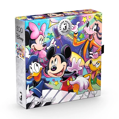 Ceaco Disney Mickey's Music 500-Piece Interlocking Jigsaw Puzzle