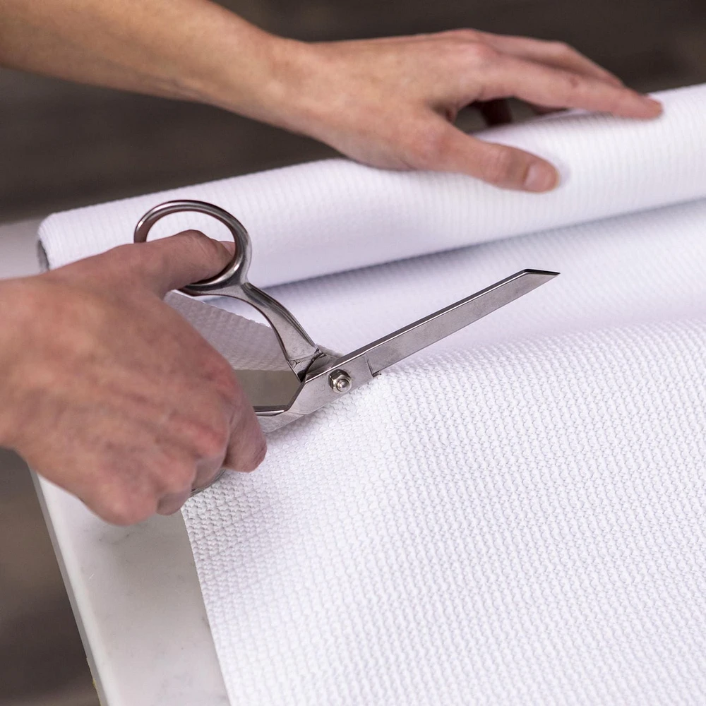 Smooth Top EasyLiner Brand Shelf Liner, Grey Damask, 12 in. x 10 ft., Multiple Sizes Available