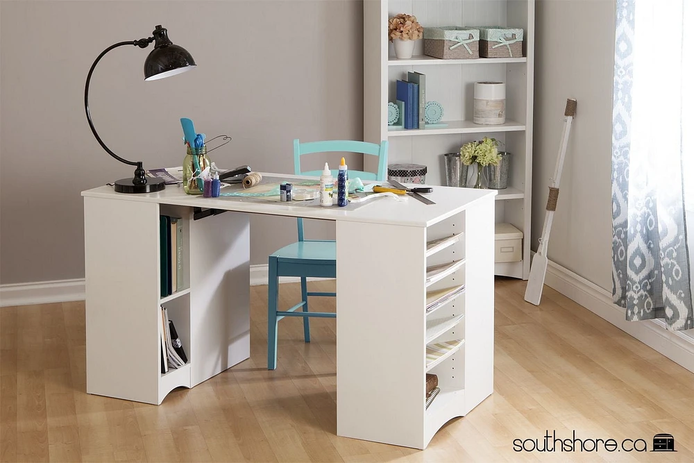 South Shore, Artwork collection, Craft Table with Storage