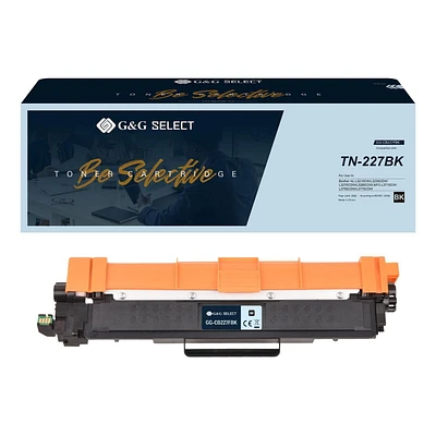 G&G Select Brother TN-227 High Yield Remanufactured Black Toner Cartridge