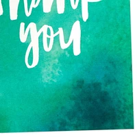 Assortiment de cartes Hallmark de remerciement, « Thanks » à l'aquarelle (48 cartes et enveloppes, pour les fêtes prénatales, les mariages, les fêtes prénuptiales et les autres occasions)