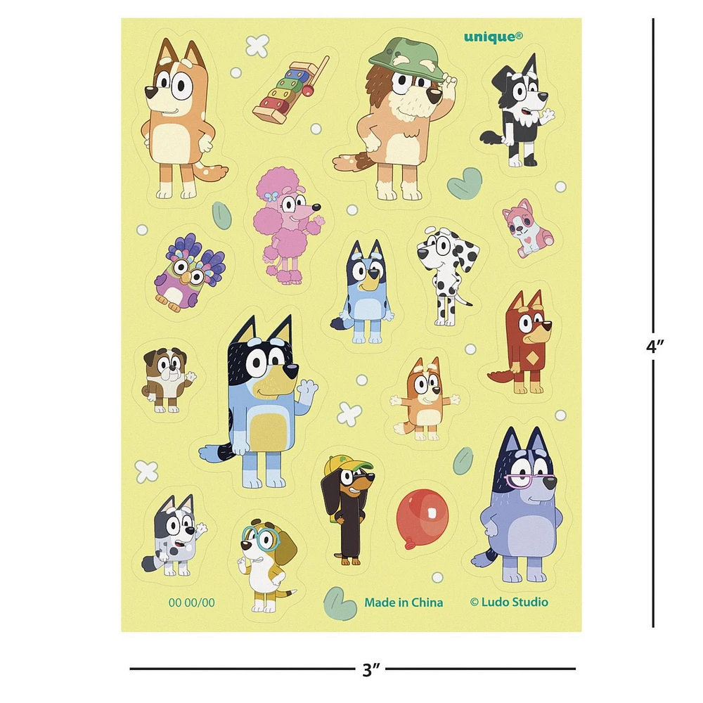 Bluey Pack de faveurs, 48 ​​ct