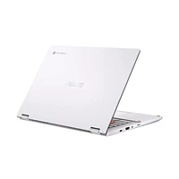 ASUS Chromebook Vibe CX34 Flip cloud gaming laptop, 14" 144 Hz Touch Display (1920x1200), Intel® Core™ i3-1215U Processor, 128GB SSD, 8GB RAM, ChromeOS, Pearl White, CX3401FBA-DS31T-CB