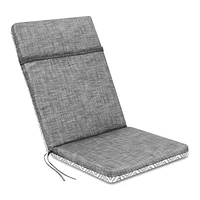 Coussin de chaise à haut dossier Mainstays Hydrofuge; Traité anti-UV