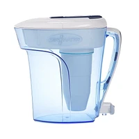 Système de filtration de versement en pichet ZeroWater à 12 tasses avec Indicateur électronique TDS gratuit