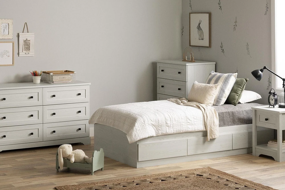 Commode 4 tiroirs de la collection Hazen South Shore