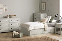 Commode 4 tiroirs de la collection Hazen South Shore