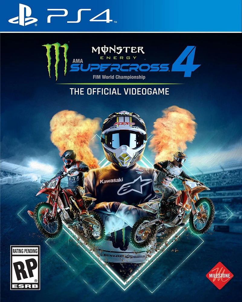Monster Energy Supercross 4 Standard (PS4), PlayStation 4