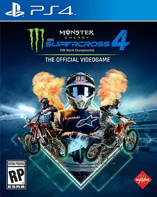 Monster Energy Supercross 4 Standard (PS4), PlayStation 4