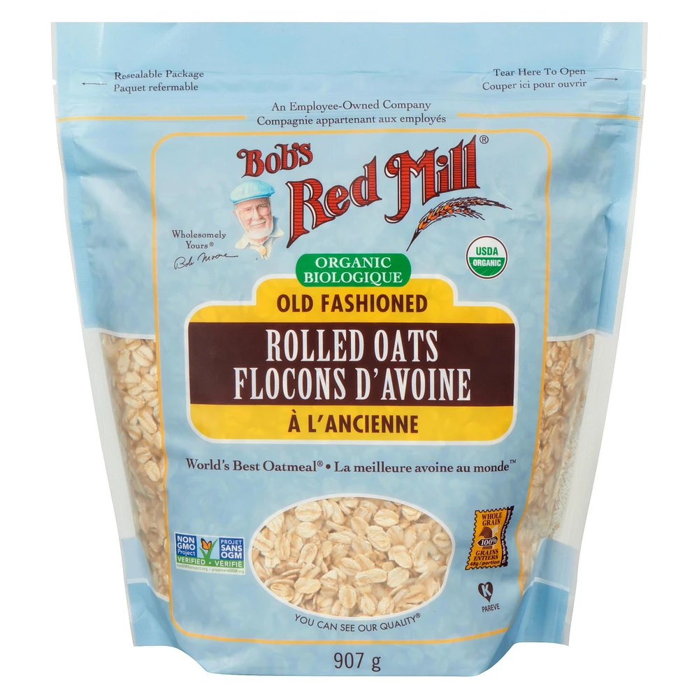 Bob’s Red Mill Oats Rolled Old Fashioned Organic, 907 GR