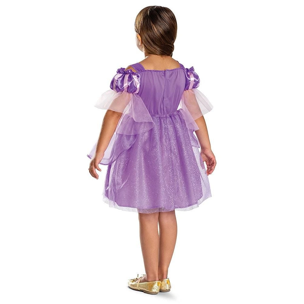 Costume classique de la princesse Disney Rapunzel de l’enfant