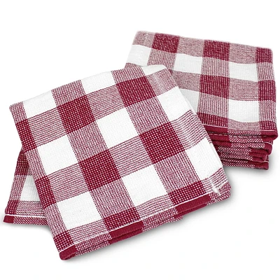 Paquet de 4 Lavettes en tissu boucle
