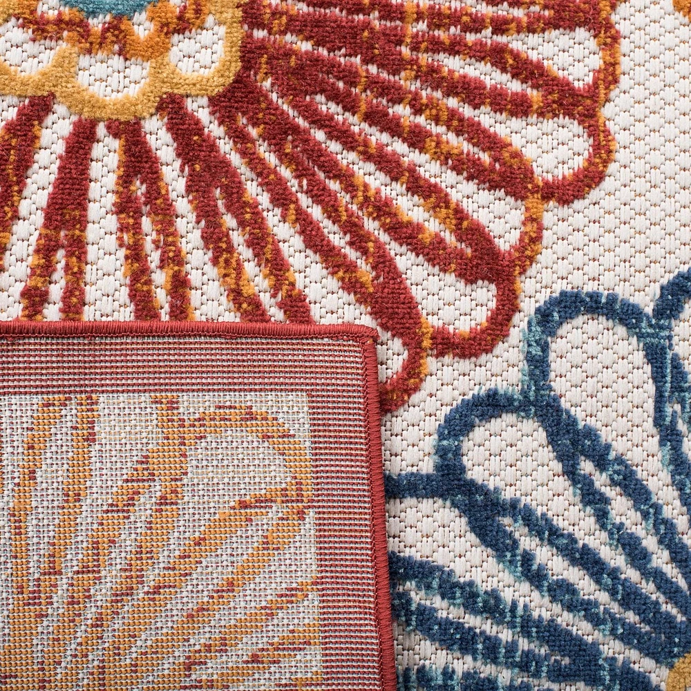 SAFAVIEH Cabana Aria Tapis Floral Extérieur