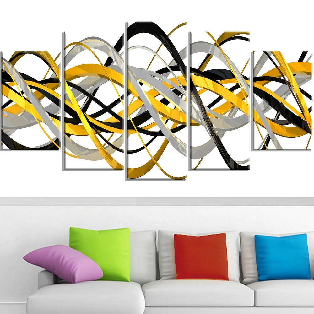 Décoration murale sur toile Design Art à motif de « Le Helix moderne »