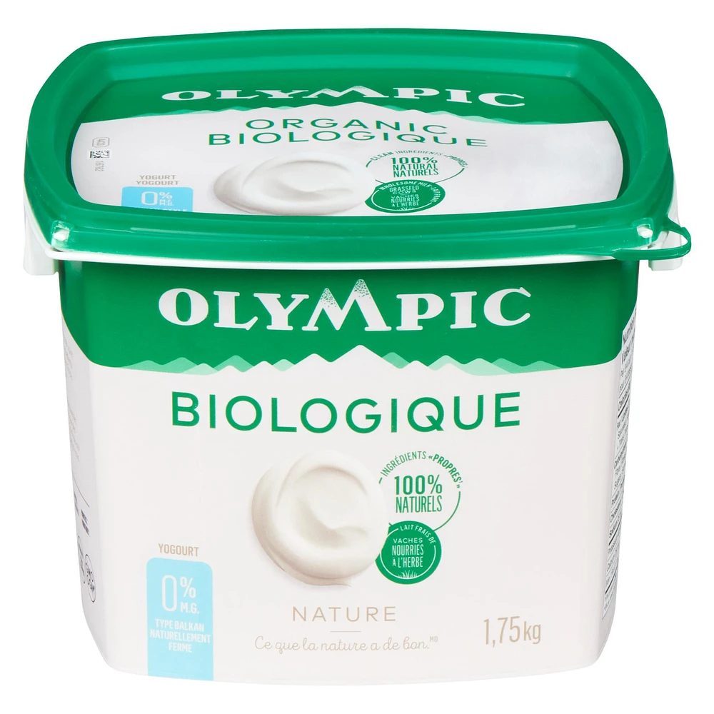 Olympic Organic Yogurt Plain 0%