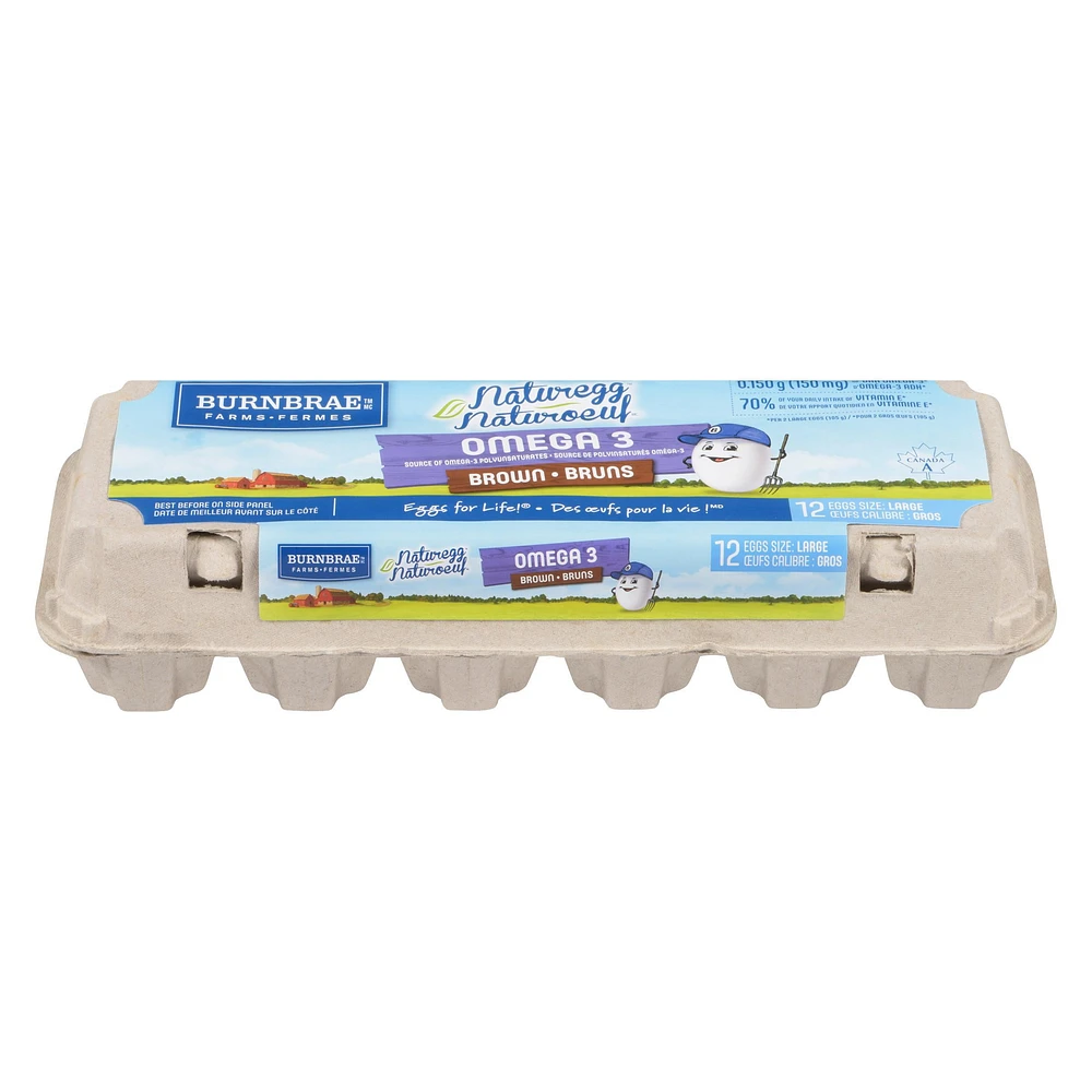Naturoeuf Gros Oeufs Brun Oméga-3