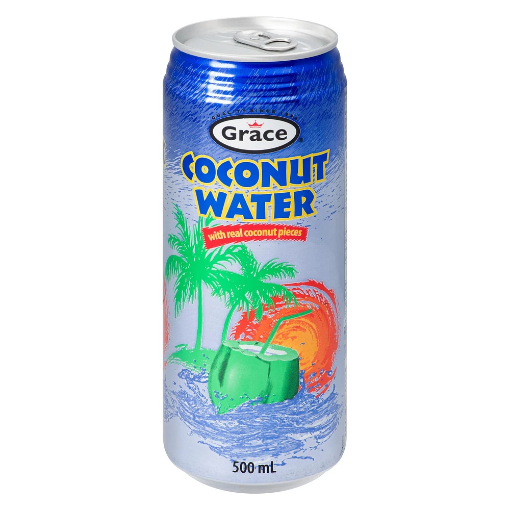 Grace Coconut Water, 24 pack, 500ml Cans, Grace Coconut Water, 24 pack, 500ml Cans