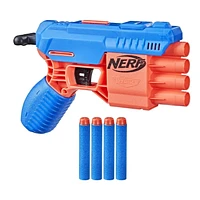 Nerf Alpha Strike, blaster Claw QS-4, inclut 4 fléchettes en mousse Nerf Elite officielles, facile à utiliser À partir de 8 ans
