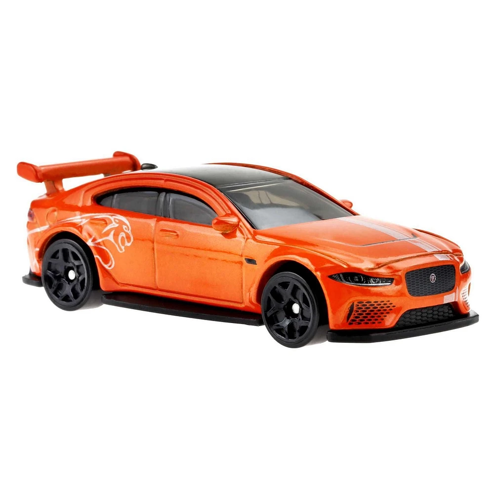 Hot Wheels Luxury Sedans 1:64 Scale Toy Vehicle Jaguar XE SV for Kids 3 Years & Older & Collectors