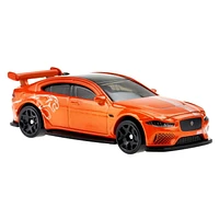Hot Wheels Luxury Sedans 1:64 Scale Toy Vehicle Jaguar XE SV for Kids 3 Years & Older & Collectors