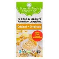 Snack'n Go Hummus & Crackers - Original, Hummus & Crackers-Original