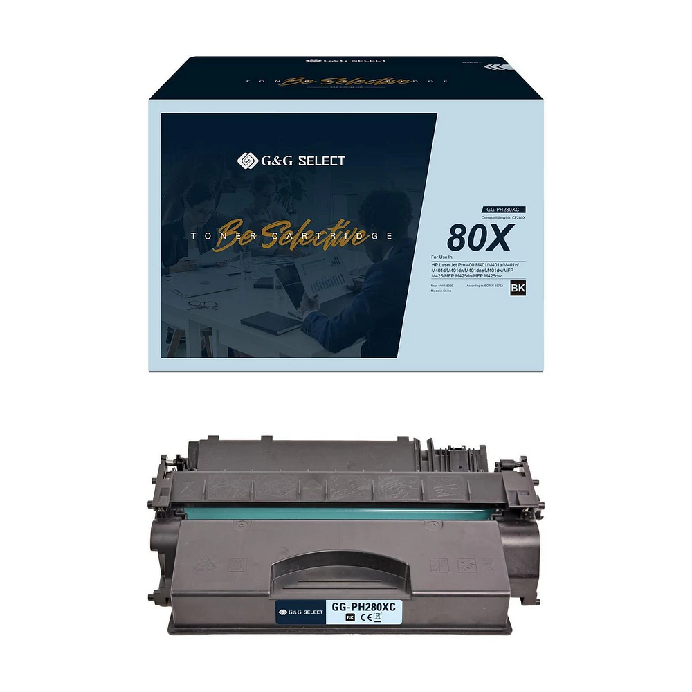 G&G Select HP CF280X New Compatible Black Toner Cartridge