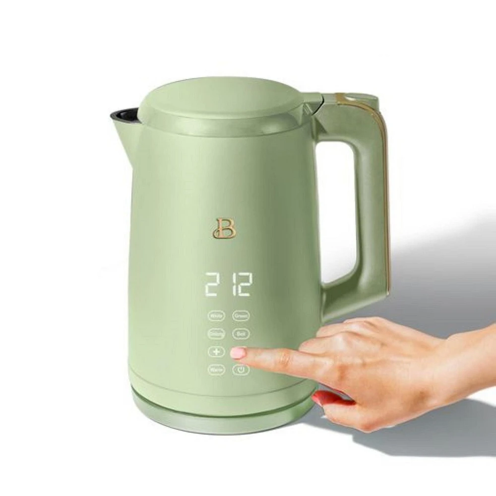 Beautiful 1.7L One-Touch Electric Kettle by Drew Barrymore, 1.7L One Touch Electric Kettle